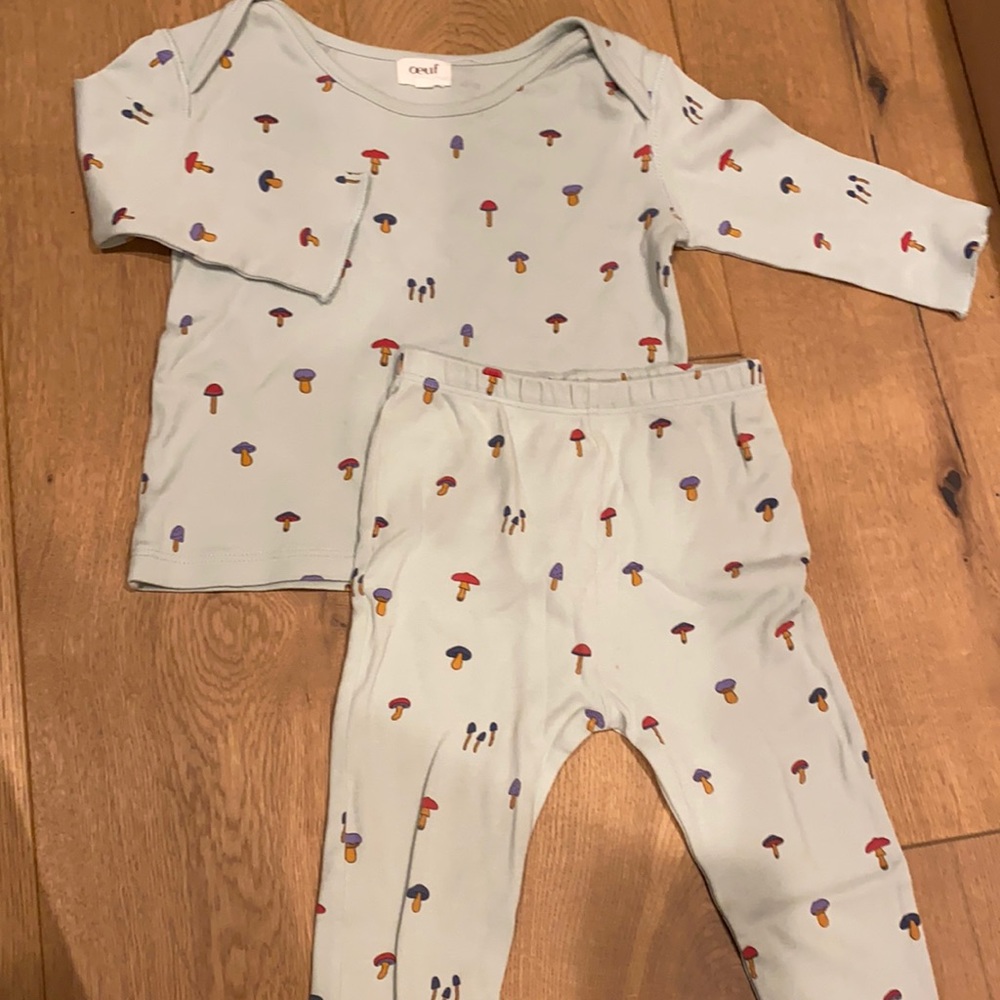 Oeuf Organic Toddler PJ set